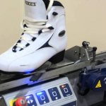 What does it mean: skates are sharpened to groove?