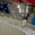 CNC milling machine for metal