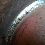 Horizontal pipe welding