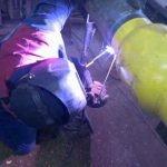 Competent welding of pipes through transmission - video about welding pipes using manual arc welding 2
