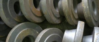 production of forgings and stampings