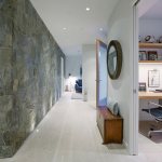 stone in the hallway interior