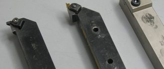 Grooving cutters for internal and external grooves