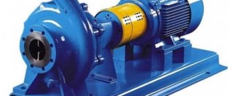 Cantilever pumps - description, design, types and applications