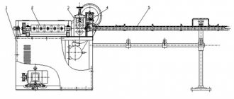 Design of straightening machine