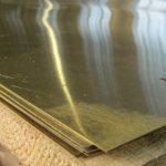 Brass sheet grade L63 is in demand in the construction, electrical and mechanical engineering industries