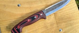 Нож из быстрореза: пошаговая инструкция по изготовлению своими руками