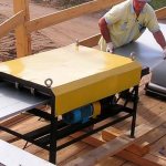 equipment for standing seam roofing