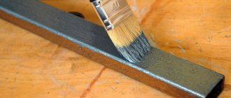 Painting metal surfaces
