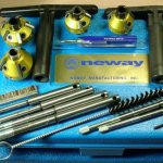 Complete set of valve seat repair tools