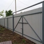 An example of making a gate from a profile pipe