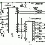 Принципиальная схема цифрового вольтметра до 100В на микросхемах СА3162, КР514ИД2