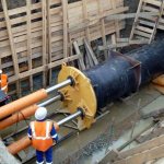 laying pipes using horizontal directional drilling