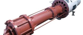 Industrial double-casing vertical pump designed for pumping clean or slightly contaminated liquids