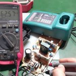 Repairing the charging unit of a screwdriver