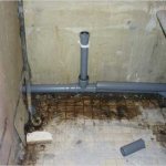 Sewer pipes cannot be laid straight