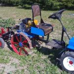 Homemade products for walk-behind tractor