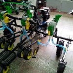 Seeder for a mini tractor - types, making it yourself