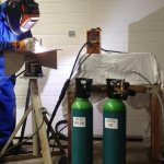 Gas welding methods