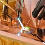copper electrode welding