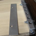 Drilling jig for confirmations
