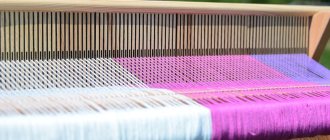 Weaving loom - what it is, device, how it works, history of origin, description of different types