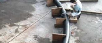 large diameter HDPE pipe