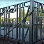 Types of installation of metal structures
