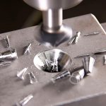 Countersinking holes in metal